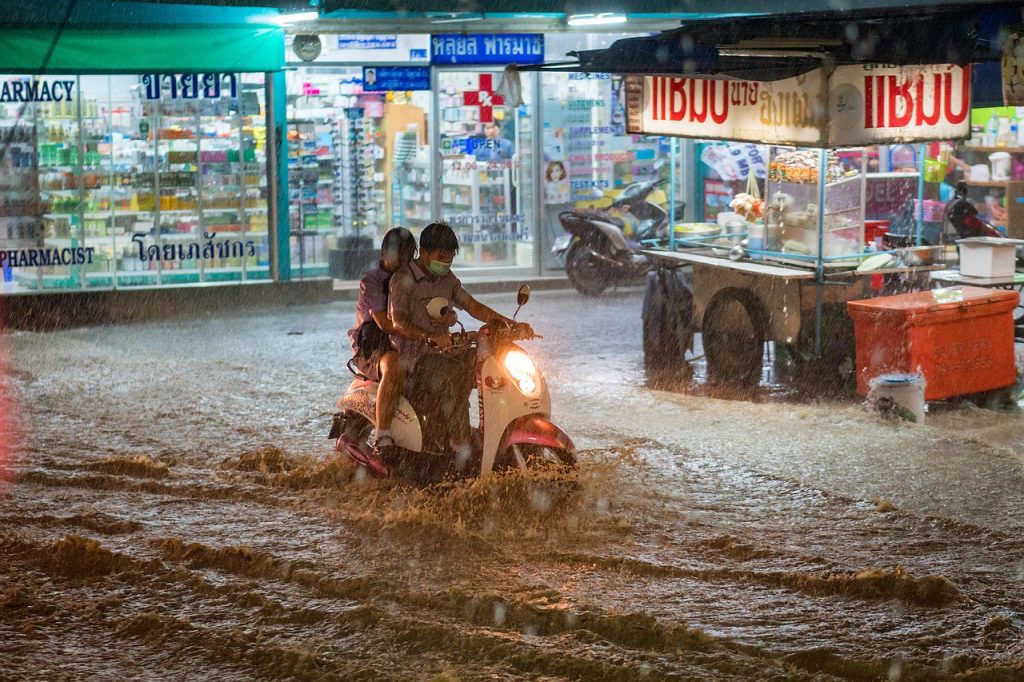 Ploaie, Furtuna, Inundatii